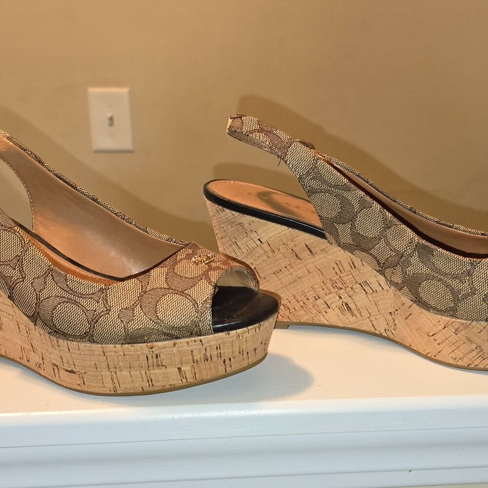 Coach Wedges - Picture 3 of 5